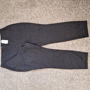 NWT Gray Express skinny ponte ankle pant XL